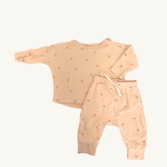 Quincy Mae ORGANIC rainbows set - Picture 2 of 2